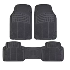 Cubre alfombra goma pesada 3 piezas