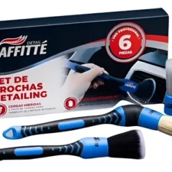 LAFFITTE - set de brochas 6 piezas con cabezas intercambiables
